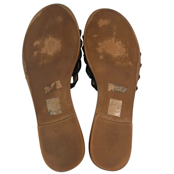 Madewell Addie Black Leather‎ Slides US 8.5 - Picture 4 of 4